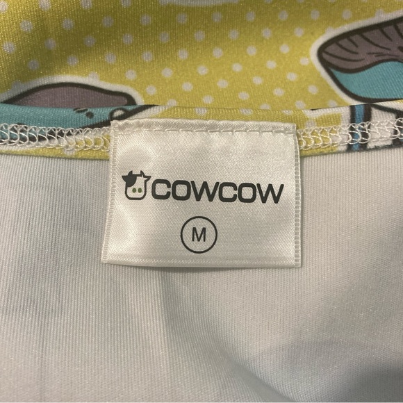 CowCow Yellow Mushroom Skater Dress - Picture 7 of 8